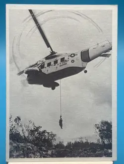 1966 GILDROSE JAMES BOND SEAN CONNERY 007 CARD #49 COPTER TO THE RESCUE - Image 1