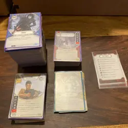 Star Wars: Destiny Job Lot Bundle Cards 18 Yellow 112 green 65 Grey 280ish Blue - Image 1