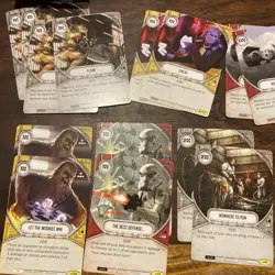 Star Wars: Destiny Job Lot Bundle Cards 18 Yellow 112 green 65 Grey 280ish Blue - Image 5