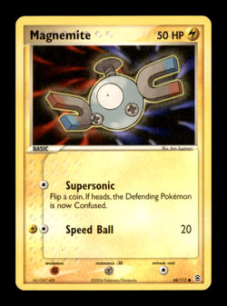 Magnemite 68/112 - FireRed & LeafGreen - Pokemon Trading Card Game - Image 1