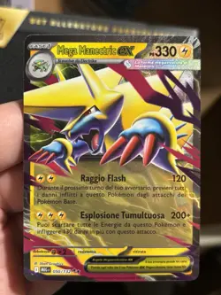 Mega Manectric Ex 050/132 Rara Holo Mega Evoluzione Carta Pokemon Ita Near Mint - Image 1