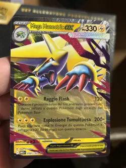 Mega Manectric Ex 050/132 Rara Holo Mega Evoluzione Carta Pokemon Ita Near Mint - Image 2