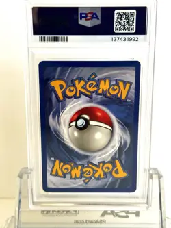 1999 POKEMON BASE SET UNLIMITED #12 NINETALES-HOLO PSA 9 - Image 3