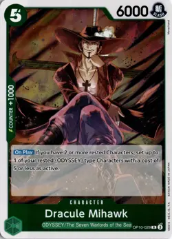 Dracule Mihawk R Royal Blood OP10-029 One Piece TCG - Image 1