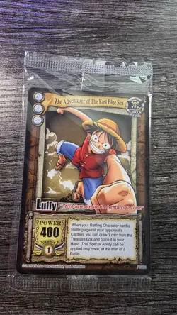 2005 One Piece The Quest Begins - Adventurer Of The East Blue Sea Luffy PR002 - Image 1