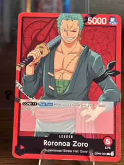 Romance Dawn #OP01-001 Roronoa Zoro (001) - Image 1