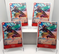 Chaka Playset - OP05-008 x4 - Awakening of the New Era - One Piece TCG - English - Image 1