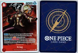 Krieg OP15-008 Super Rare Adventure on Kami's Island One Piece NM - Image 3