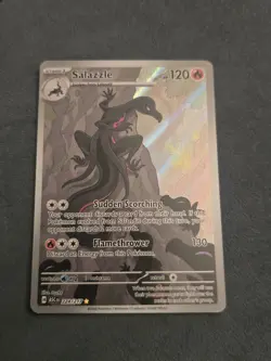 Salazzle 224/217 Ascended Heroes Illustration Rare Near Mint Pokemon TCG Card - Image 1