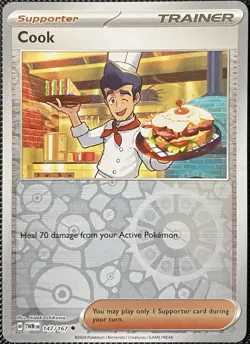 Cook 147/167 Sv06: Twilight Masquerade Reverse Holo - Pokemon Card - Image 1