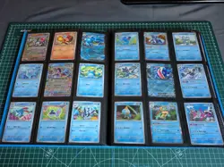 Pokemon TCG Stellar Crown Complete Base Set & Reverse Holo Set All 267 Cards! - Image 3
