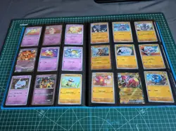 Pokemon TCG Stellar Crown Complete Base Set & Reverse Holo Set All 267 Cards! - Image 5