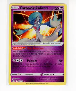 ~ESP~ SPANISH Gardevoir Radiante 069 Lost Origin Pokemon Card (g3) - Image 1