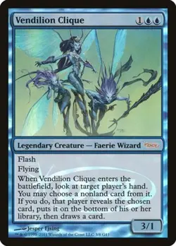 MTG English Vendilion Clique NM Foil Promos: Judge - Image 1