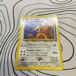 Pokemon Card Ursaring 34/75 Non Holo Rare Neo Discovery Set WOTC Played - Image 2