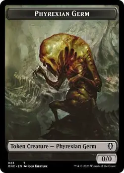 Phyrexian Germ Token Near Mint Reg Token 23 - Image 1
