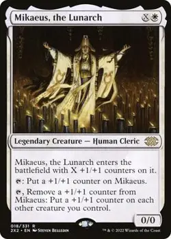 Mikaeus, the Lunarch Near Mint 18 Double Masters 2022 Foil - Image 1
