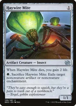 [MTG] Haywire Mite (199) (BRO) NM - Image 1