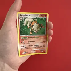 Pokemon TCG Arcanine 1/111 Rising Rivals Holo NM - Image 1
