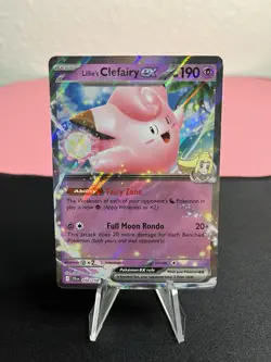Lillie's Clefairy ex 056/159 Pokemon Sv09: Journey Together Double Rare Holo - Image 1