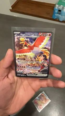 Pokemon Ethan's Ho-Oh EX Special Illustration Rare Holo Sv10 230/182 230 HP - Image 1