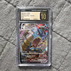Pokemon Gyarados VMAX 029/203 Evolving Skies Holo English CGC 10 - Image 1