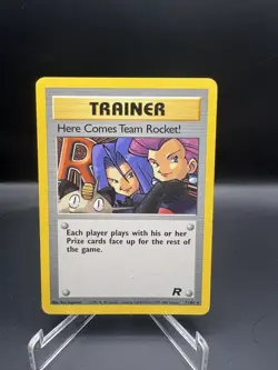 Pokemon Here Comes Team Rocket! (71) Rare Team Rocket 71/82 LP - Image 1