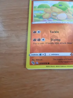 2022 Pokemon GO Reverse Holo Numel Peelable Ditto 013/078 Near Mint - Image 2