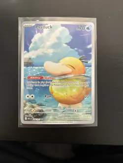 Pokemon TCG Psyduck 226/217 S&V Stellar Crown Illustration Rare Holo 70 HP - Image 1