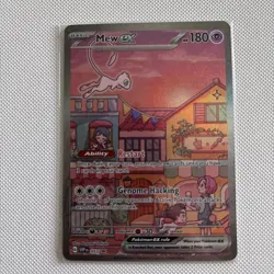 Mew Ex 053 - 2023 POKEMON SVP EN-SV BLACK STAR PROMO 151 ULTRA-PREMIUM - VLP - Image 1