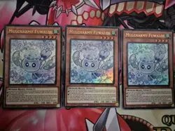Yu-Gi-Oh 3x RA04-EN050 Mulcharmy Fuwalos 1st Edition Ultra Rare Playset - Image 1