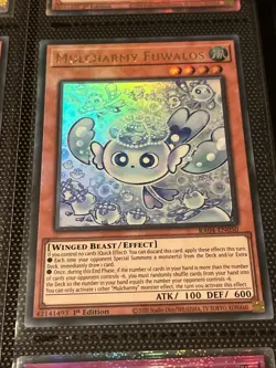 Yu-Gi-Oh Mulcharmy Fuwalos Ultra Rare 1st Edition Handtrap Card TCG RA04-EN050 - Image 1