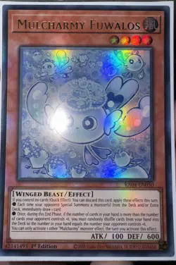 Yu-Gi-Oh RA04-EN050 Mulcharmy Fuwalos 1st Edition Ultra Rare - Image 1