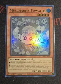 Yu-Gi-Oh Mulcharmy Fuwalos 1st Edition Ultra Rare RA04-EN050 - Image 1