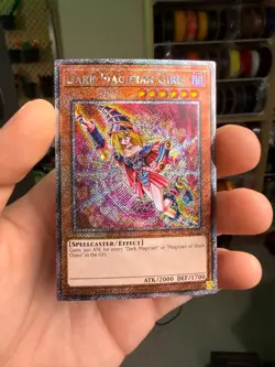 Dark Magician Girl (C) - RA03-EN123 - Platinum Secret Rare 1st Near Mint Single! - Image 1
