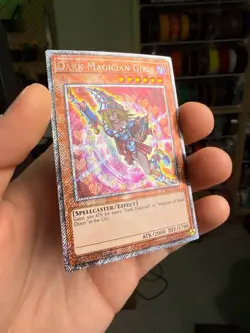Dark Magician Girl (C) - RA03-EN123 - Platinum Secret Rare 1st Near Mint Single! - Image 2