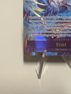 One Piece TCG - Enel (OP15-118) (Alt Art) SEC - Adventure on Kami's Island NM/M - Image 4