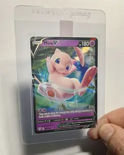 Mew V 069/189 (NM) Ultra Rare Sword & Shield: Darkness Ablaze 2020 Pokemon Card - Image 3