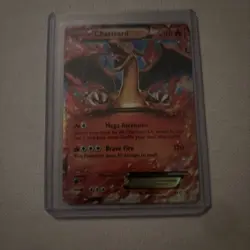 Pokemon TCG Charizard EX XY17 Holo Black Star Promo Card - Image 1