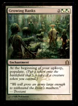 Growing Ranks LP Light Play Return to Ravnica MTG [11749] - Image 1