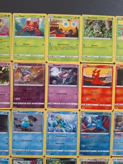 60 Pokemon Karten Holo Verlorener Ursprung Seedraking Calamanero Cresselia Morii - Image 3