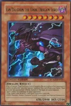 Van'Dalgyon The Dark Dragon Lord - JUMP-EN023 - Ultra Rare - Yugioh - Image 1
