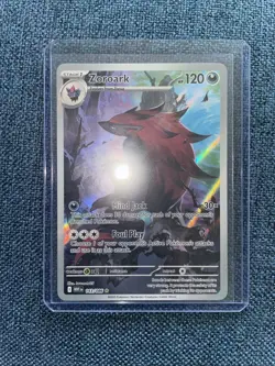 Pokemon TCG Zoroark 143/086 White Flare Illustration Rare Card - Image 1