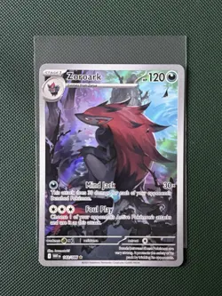 Pokemon TCG White Flare Zoroark Card 143/086 Illustration Rare English Nm/M - Image 1