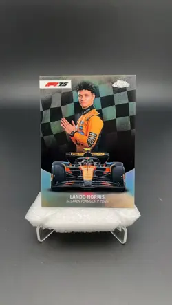 2025 Topps Chrome Formula 1 F1 Lando Norris The Grid SSP TG-3 #18844 S - Image 1