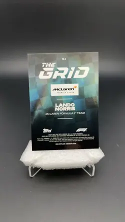 2025 Topps Chrome Formula 1 F1 Lando Norris The Grid SSP TG-3 #18844 S - Image 2