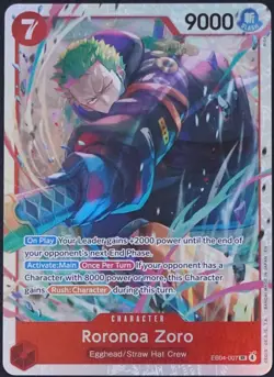 Roronoa Zoro - EB04-007 - SR - Adventure on Kami's Island - One Piece - Image 1