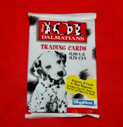 10 Factory Sealed Packs Disney's 101 Dalmatians Trading Cards - FREE SHIPPING - Image 2