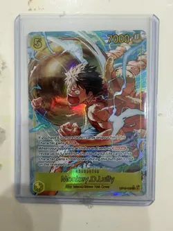 ONE PIECE TCG OP15-119 Adventure on KAMI's Island SEC Monkey D. Luffy Alt Art - Image 2