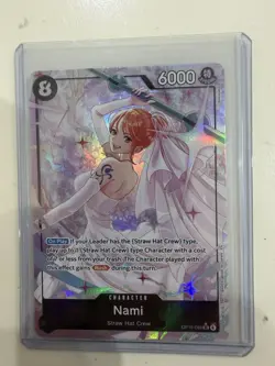 One Piece OP15-086 Nami Alternate Art OP15 EB04 Adventure on Kami's Island Foil - Image 2